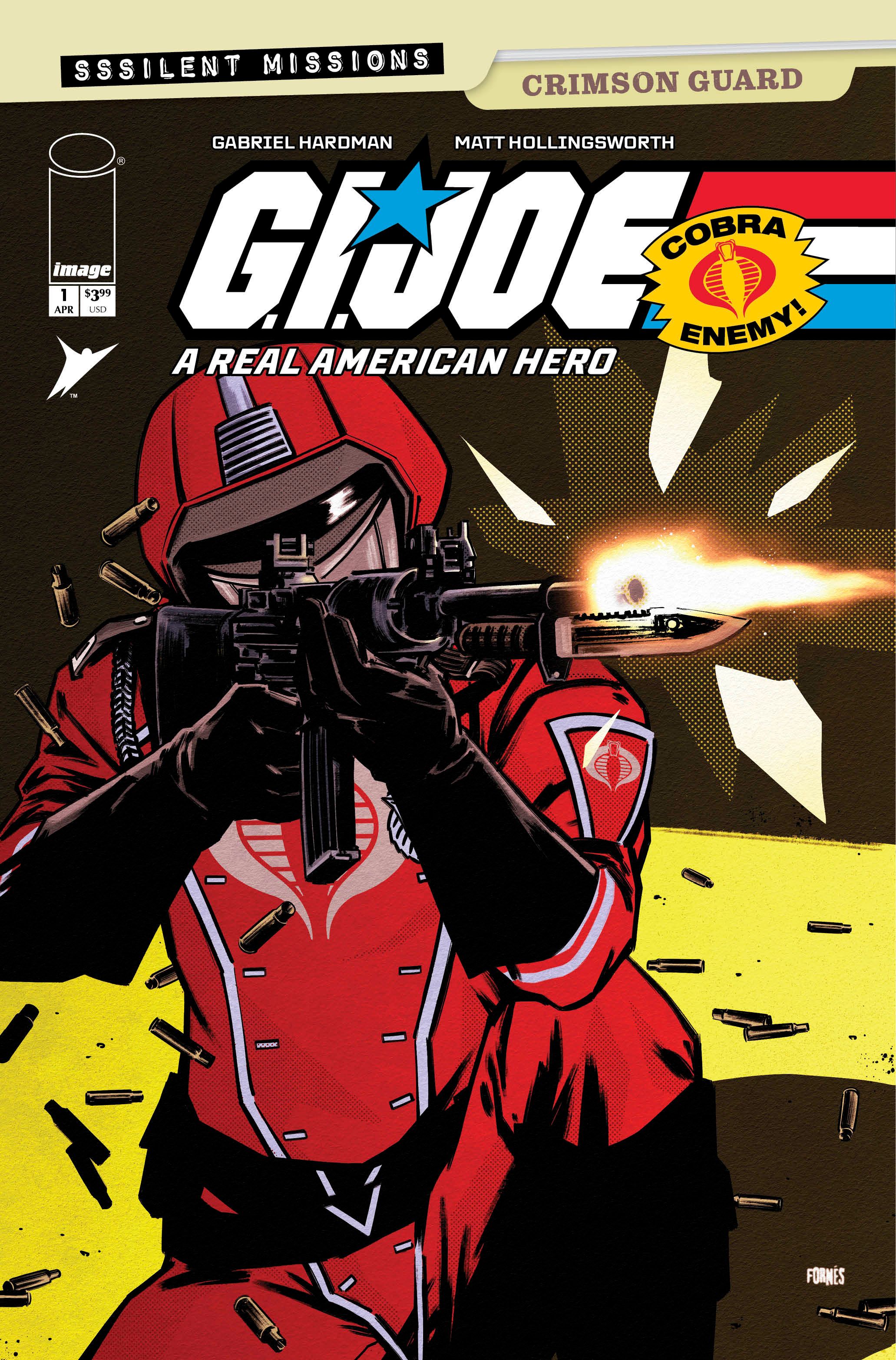 G.I. Joe: A Real American Hero – Sssilent Missions: Crimson Guard #1 (Cvr B Jorge Fornes Variant) Comic