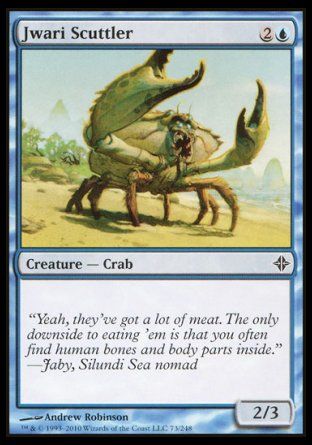 Jwari Scuttler (Rise of the Eldrazi) Trading Card