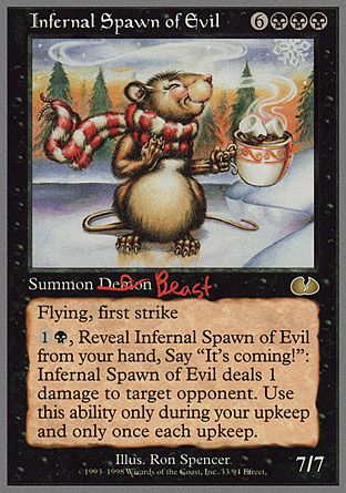 Infernal Spawn of Evil (Unglued) Trading Card