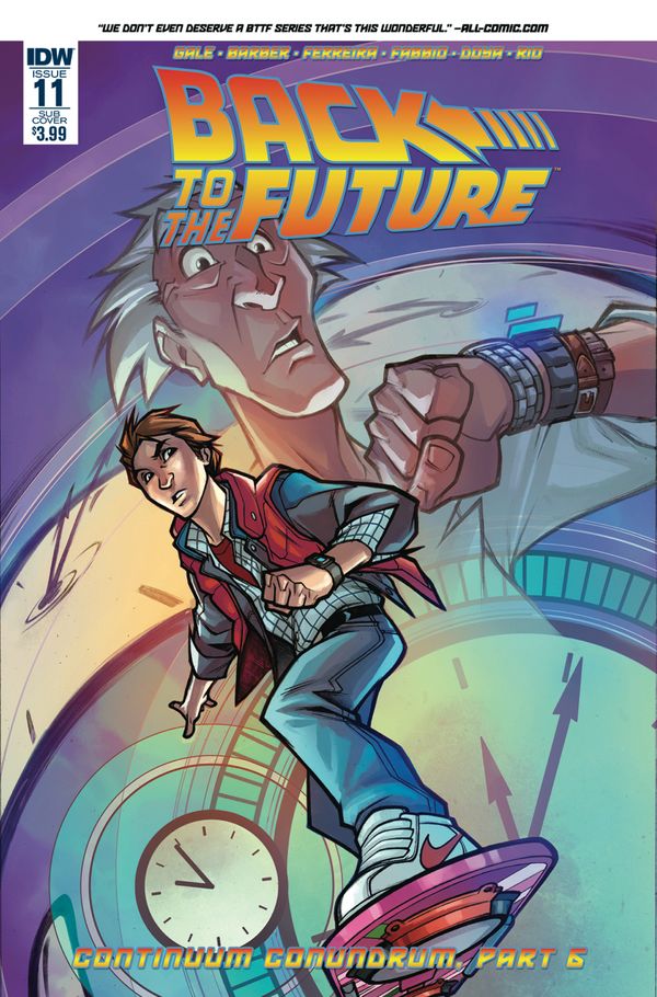 Back To The Future #11 (Subscription Variant)