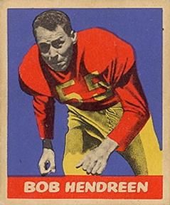 1949 Leaf Football Sports Card