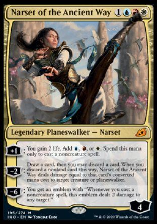 Narset of the Ancient Way (Ikoria Lair of Behemoths) Trading Card