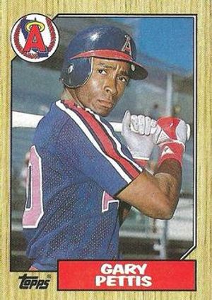 Gary Pettis 1987 Topps #278