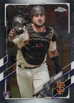 Joey Bart 2021 Topps Chrome Baseball #109 Sports Card