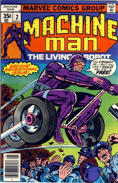 Machine Man #2 Comic