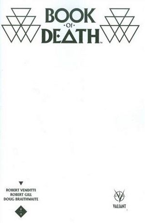 Book of Death #1 (Cover E Blank Cover)