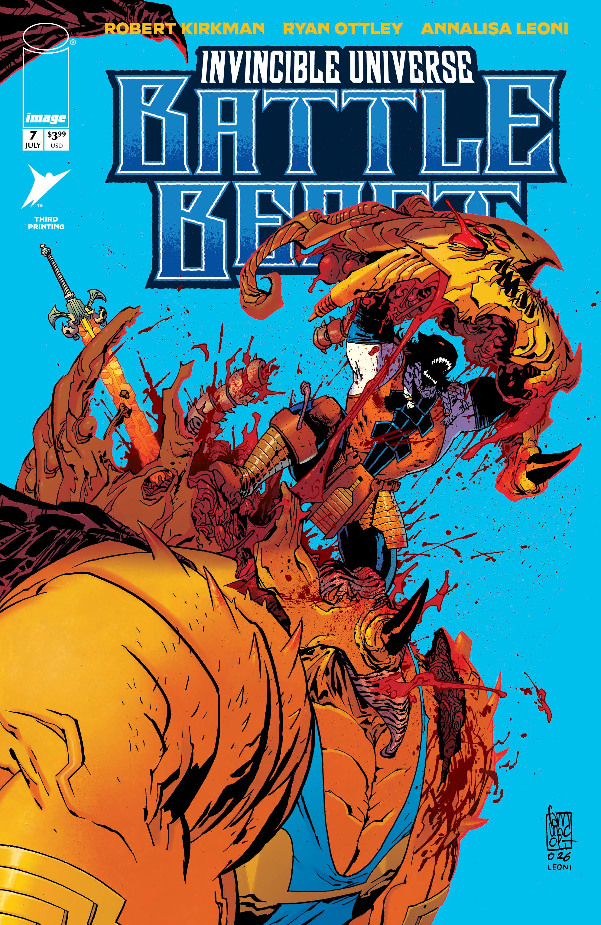 Invincible Universe: Battle Beast #7 (3rd Ptg) Comic