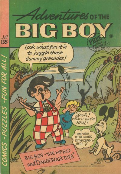 Adventures of Big Boy #135 [West] Comic