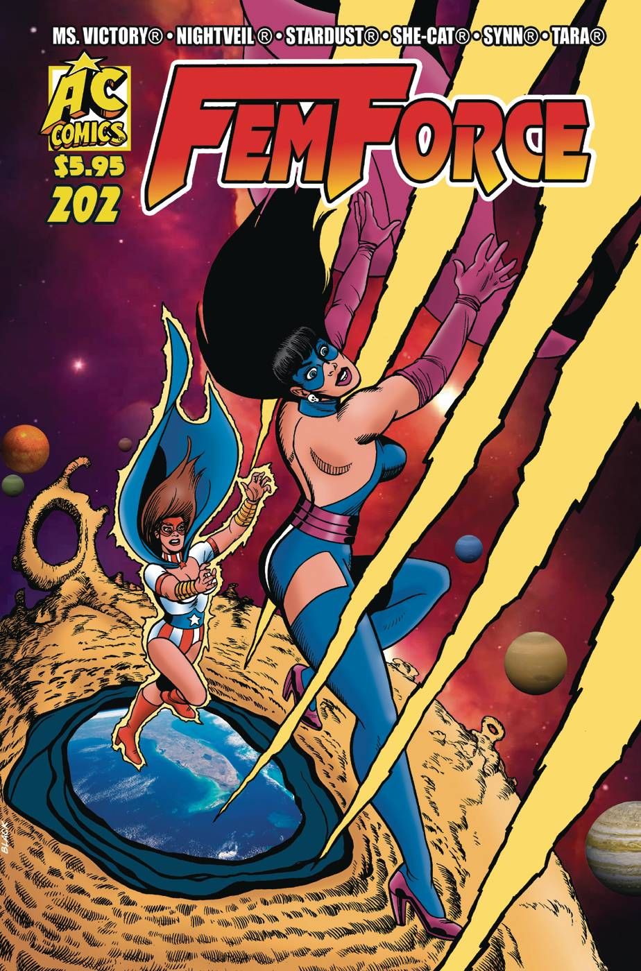 Femforce #202 Comic