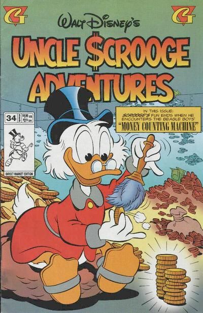 Walt Disney's Uncle Scrooge Adventures #34 Comic