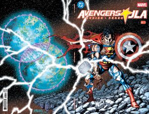 Avengers / JLA #4 (Facsimile Edition Cvr A George Perez)