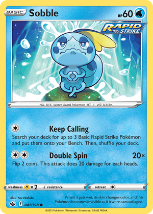 Sobble (41/198) - Chilling Reign