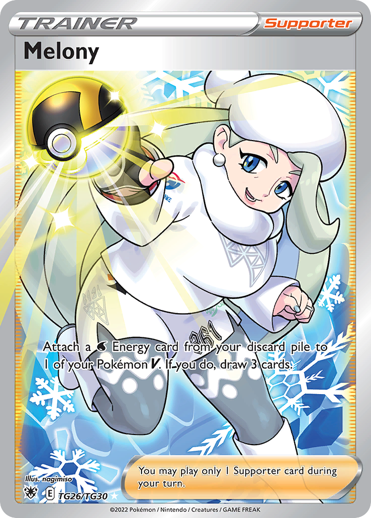 Melony (Trainer: Supporter) (TG26) - Astral Radiance Trainer Gallery Pokémon Card