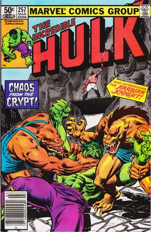 Incredible Hulk #257 (Newsstand Edition)
