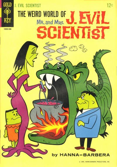 Mr. and Mrs. J. Evil Scientist #3 Comic