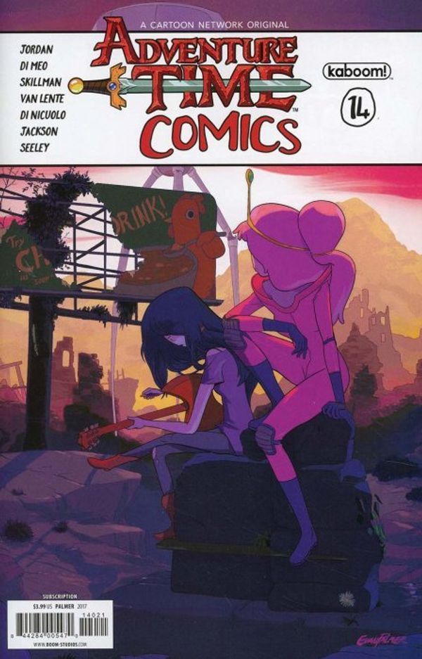 Adventure Time Comics #14 (Subscription Palmer Variant)