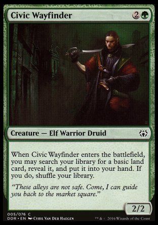 Civic Wayfinder (Nissa vs. Ob Nixilis) Trading Card