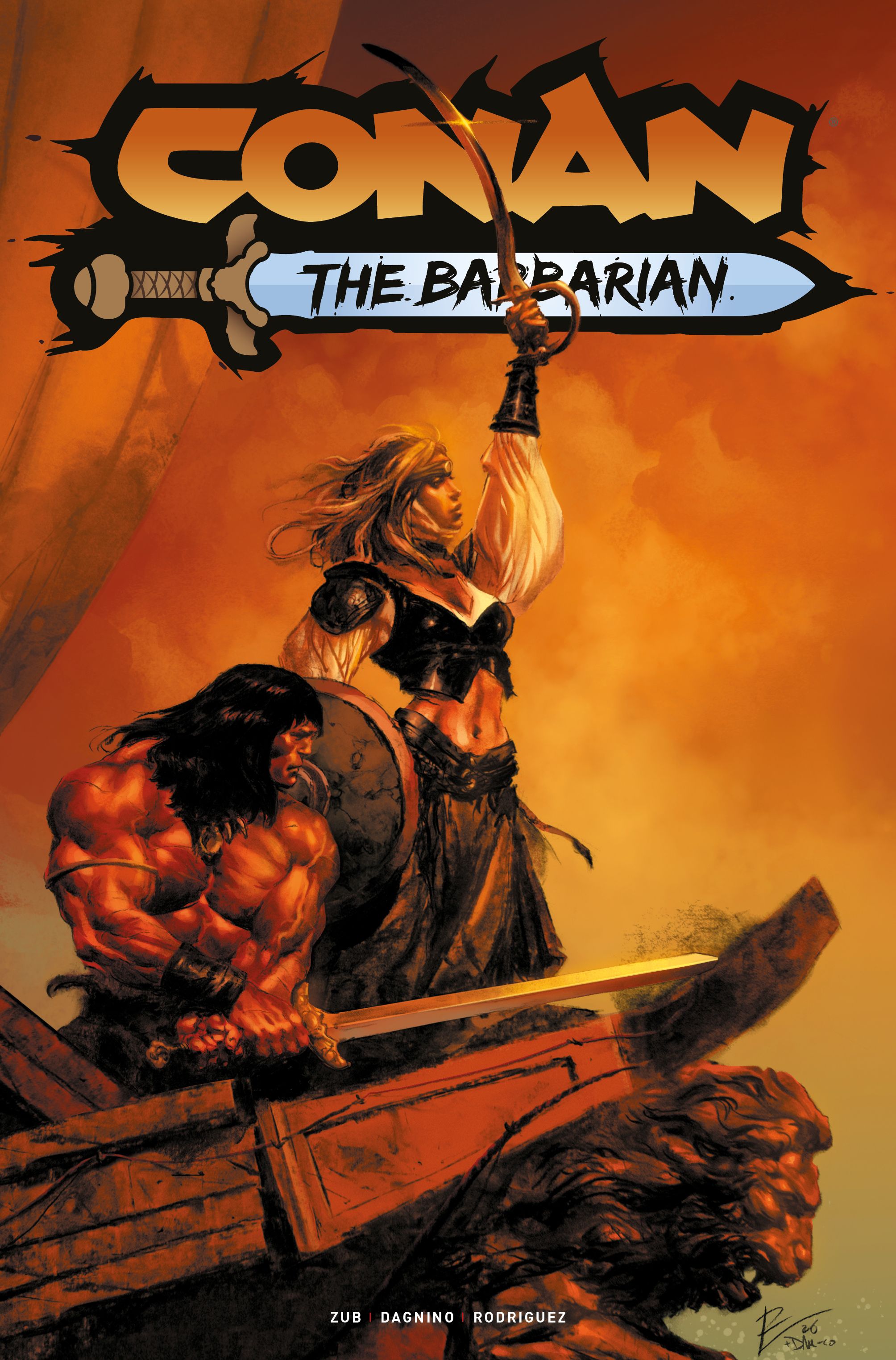 Conan: The Barbarian #33 (Cvr F Roberto De La Torre Foil Variant) Comic