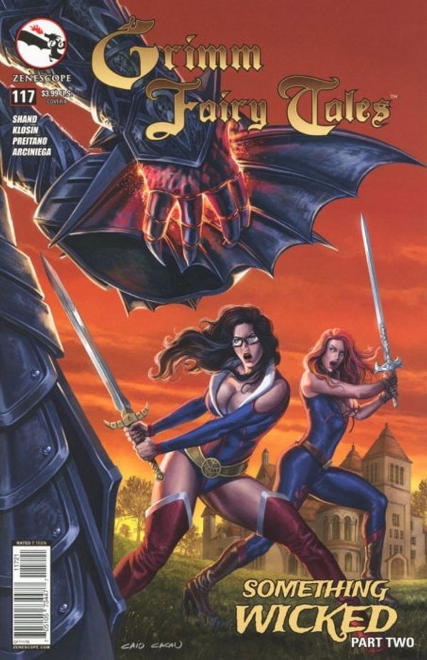 Grimm Fairy Tales #117 (Wicked B Cover Cacau)