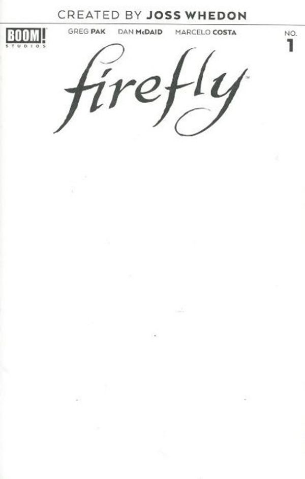 Firefly #1 (Blank Variant)