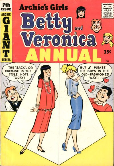 Archies Girls Betty and Veronica Annual #4 (Issue)