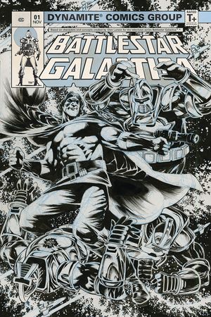 Battlestar Galactica Classic #1 (25 Copy Jones B&w Cover)