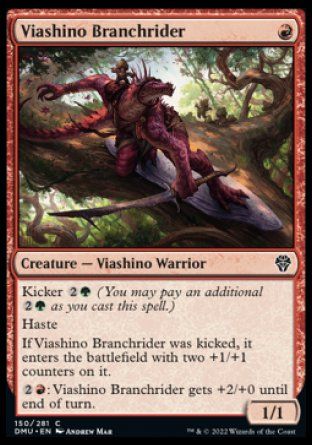 Viashino Branchrider (Dominaria United) Trading Card