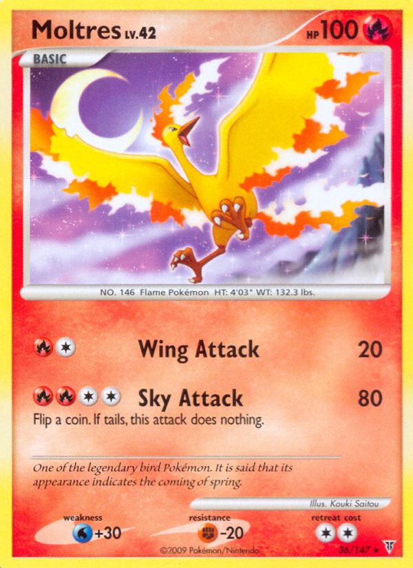 Moltres (36/147) - Supreme Victors Pokémon Card