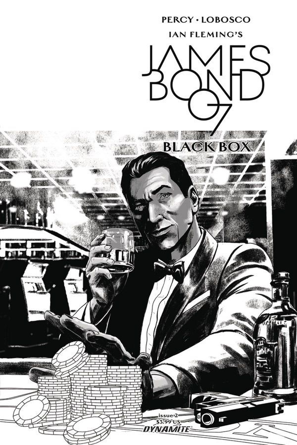 James Bond 007 #2 (Cover E 20 Copy Masters B&w In)
