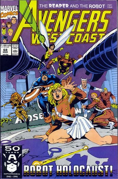 Avengers West Coast #68 Comic