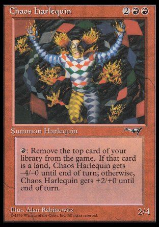 Chaos Harlequin (Alliances) Trading Card