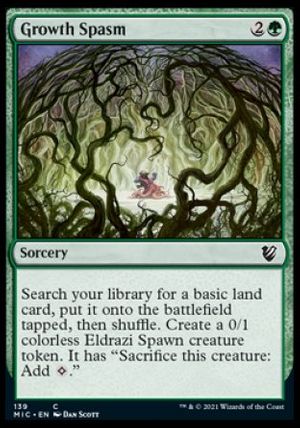 Growth Spasm (Innistrad Midnight Hunt Commander Decks)