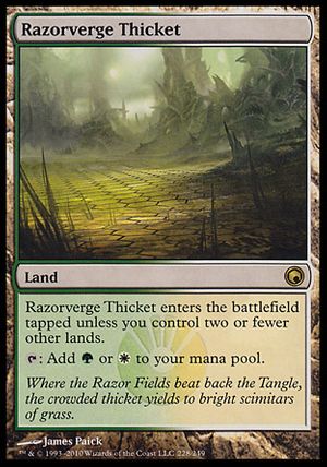 Razorverge Thicket (Scars of Mirrodin)