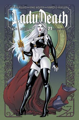 Lady Death  #21 (Mid Ohio Vip Cover)