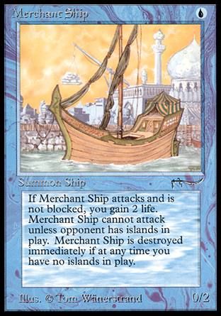 Merchant Ship (Arabian Nights) Trading Card