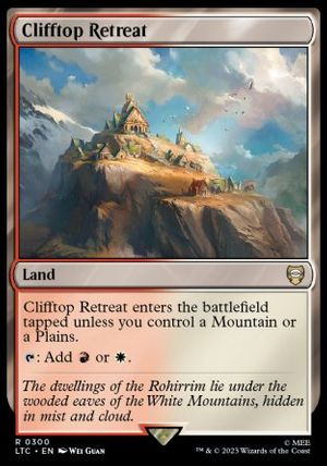 Clifftop Retreat (The Lord of the Rings Commander Decks)