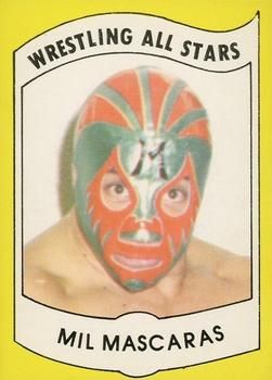 Mil Mascaras 1982 Wrestling All Stars #3 Sports Card