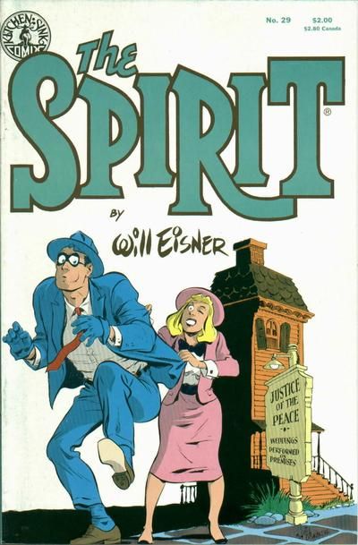 The Spirit #29 Comic