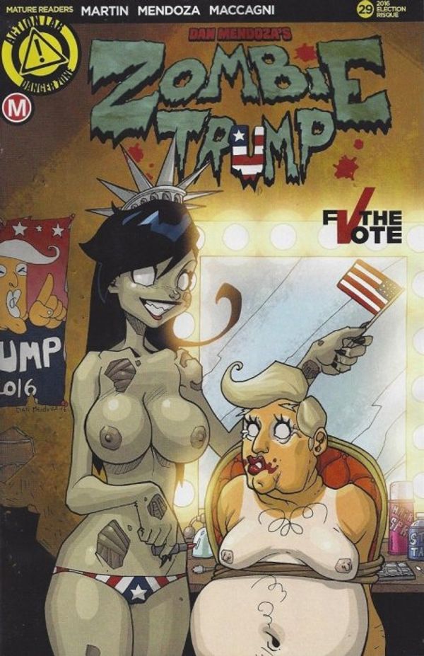 Zombie Tramp Ongoing #29 (Cover F Election Risque)