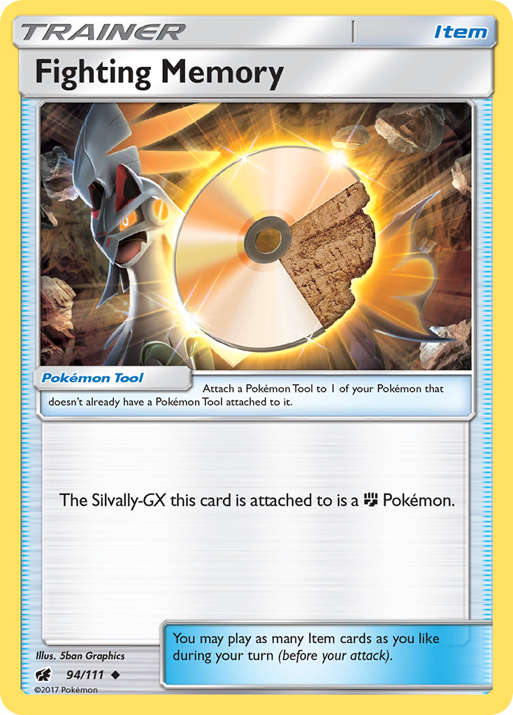 Fighting Memory (Trainer: Pokémon Tool) (94/111) - Crimson Invasion Pokémon Card