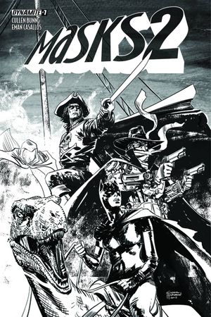 Masks 2 #7 (Cover G 30 Copy Hardman B&amp;amp;amp;w In)