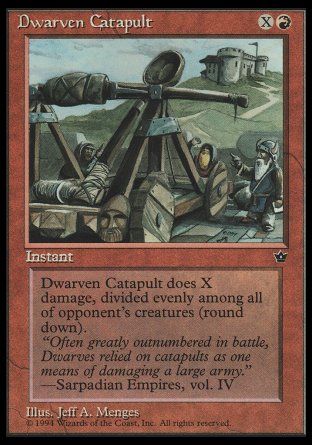 Dwarven Catapult (Fallen Empires) Trading Card