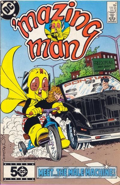 'Mazing Man #4 Comic