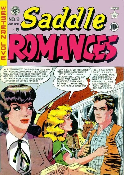 Saddle Romances #9 Comic