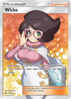 Wicke (Trainer: Supporter) (147/147) - Burning Shadows