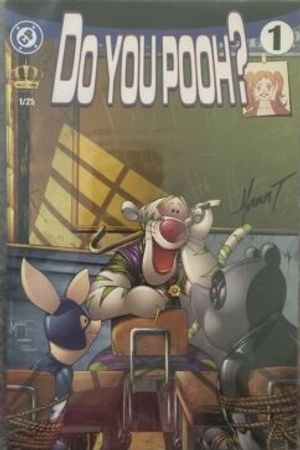 Do You Pooh #1 Super Sons 1 Grey Edition comic cover