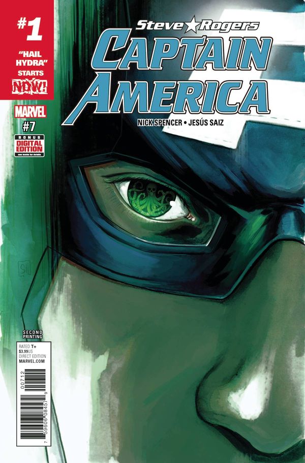 Now Captain America Steve Rogers #7 (2nd Printing)