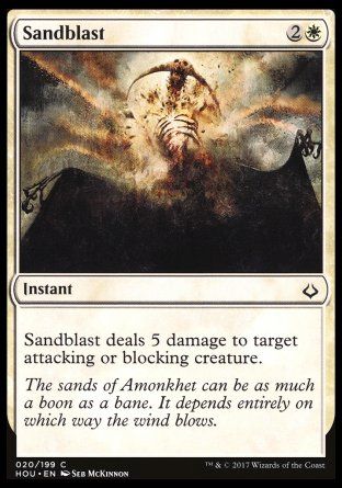 Sandblast (Hour of Devastation) Trading Card