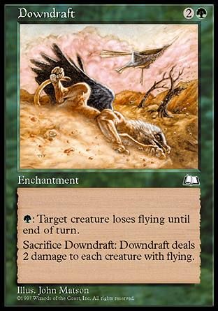 Downdraft (Weatherlight) Trading Card