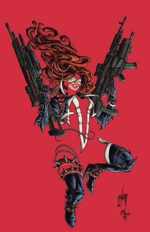 Scorched #51 (Cvr C Inc 1:50 Jordan Noir Foil Virgin Variant)